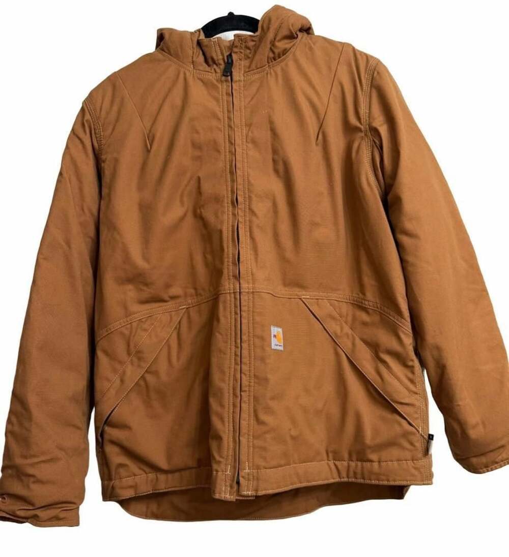 This is no ordinary jacket! Carhartt FR Full Swing Quick Duck Jacket Brown Sher